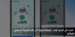 تعرف على الوضع الهادئ Quiet Mode الذي تقدمه فيسبوك لمستعملي تطبيقاتها - نبض مصر