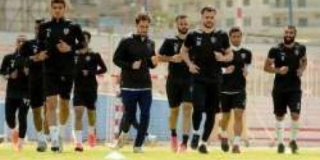 الزمالك يواصل تدريباته استعدادا لمباراة المصري في الدوري - نبض مصر