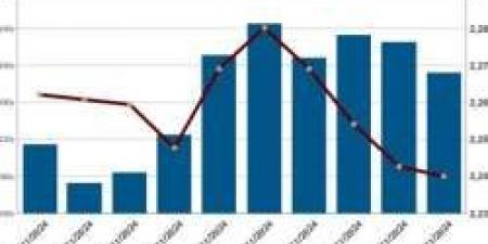 رأس المال السوقي للبورصة المصرية يخسر 32.5 مليار جنيه في أسبوع - نبض مصر