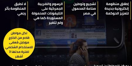 توضيح عاجل بشأن الرسوم والضرائب على الهواتف المحمولة المستوردة من الخارج - نبض مصر