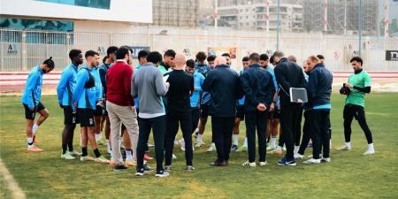 مران الزمالك | تدريبات فنية وبدنية.. وتهنئة خاصة من جروس للاعب الفريق - نبض مصر