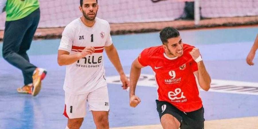 رجال يد الأهلي يواجه الزمالك في بطولة الدوري - نبض مصر