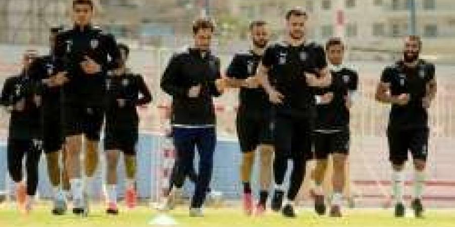 الزمالك يواصل تدريباته استعدادا لمباراة المصري في الدوري - نبض مصر