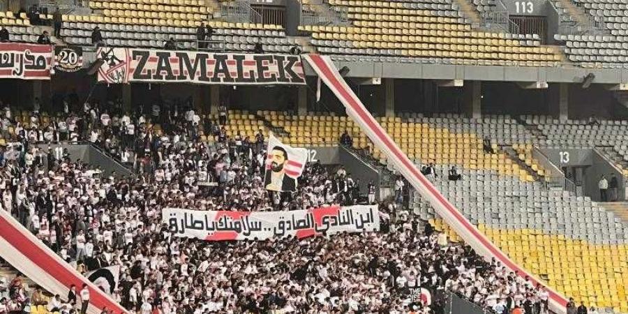 جماهير الزمالك تدعم محمد طارق عضو مجلس الإدارة أمام المصري - نبض مصر