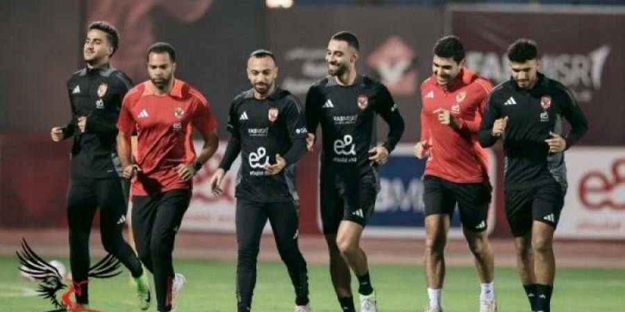 مران استشفائي للاعبي الأهلي بالتتش بعد التعادل أمام الاتحاد السكندري - نبض مصر