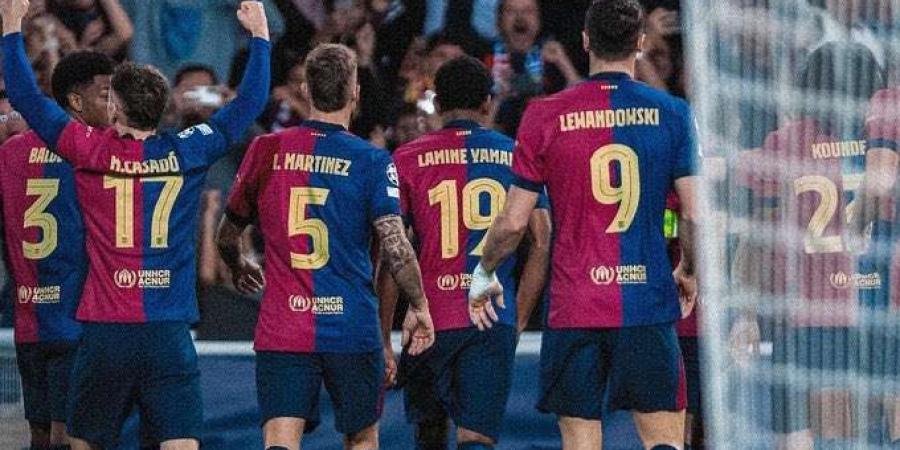 تشكيل برشلونة المتوقع أمام بريست في دوري أبطال أوروبا - نبض مصر