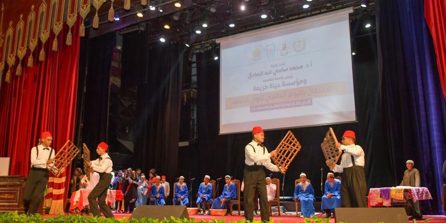 جامعة القاهرة تنظم احتفالية كبرى بمناسبة اليوم العالمي لذوي الإعاقة - نبض مصر