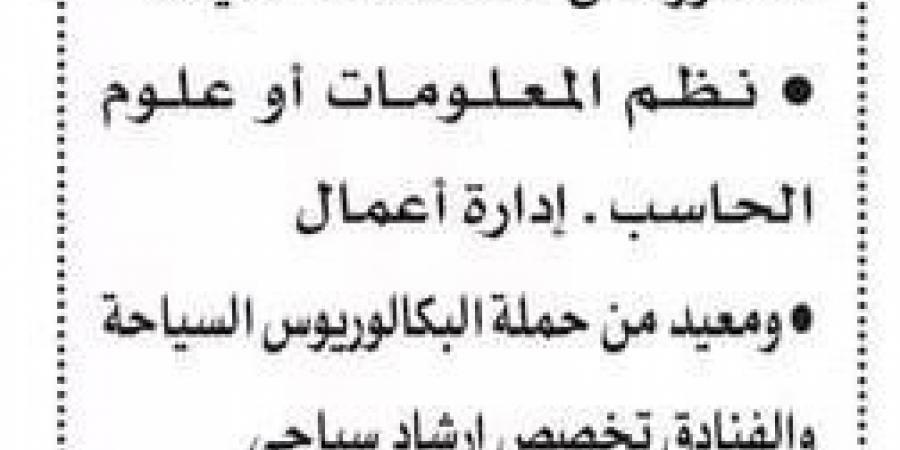 التفاصيل كامله.. المعهد العالي للدراسات النوعية يعلن حاجته إلى أعضاء هيئة التدريس.. وظيفة جامعه - نبض مصر