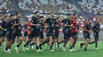 الاهلى يختتم تدريباته استعدادًا لمباراة أورلاندو بايرتس الجنوب إفريقي بدوري الابطال