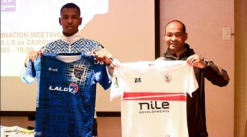 الزمالك بزيه الأبيض أمام بلاك بولز الموزمبيقي