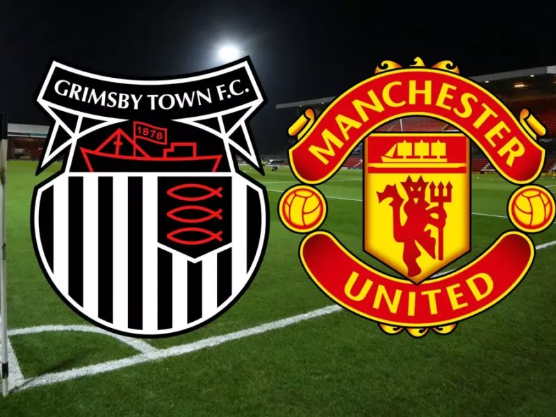 التشكيل الرسمي لمباراة grimsby town vs man united في كأس الرابطة الإنجليزية
