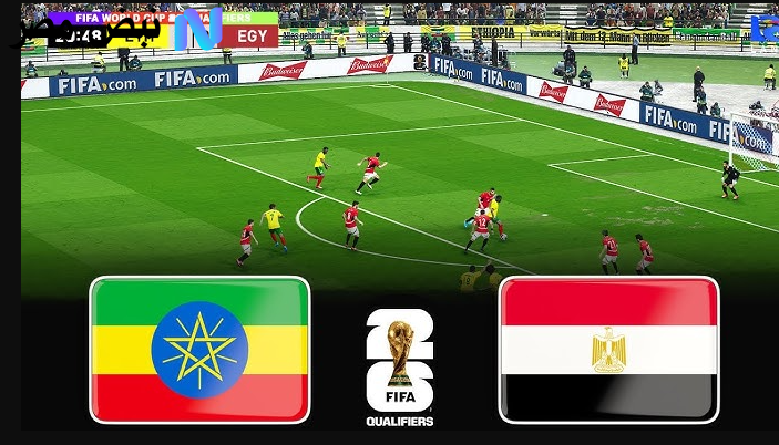 قنوات اذاعة مباراة مصر واثيوبيا Egypt vs Ethiopia اليــوم بصوت محمد عفيفي في تصفيات كاس العالم لقارة افريقيا