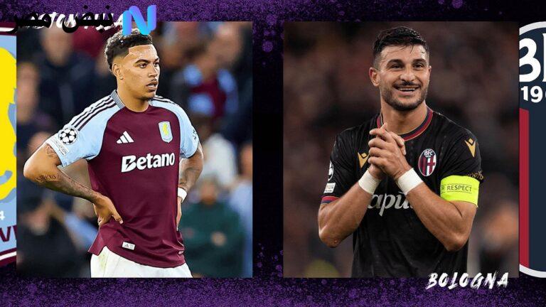 مباراة أستون فيلا وبولونيا