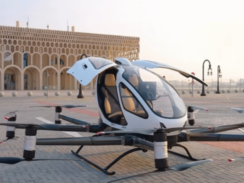 قطر تُجرب أول تاكسي طائر كهربائي ذاتي القيادة في الدوحة.. مستقبل النقل الذكي يقترب