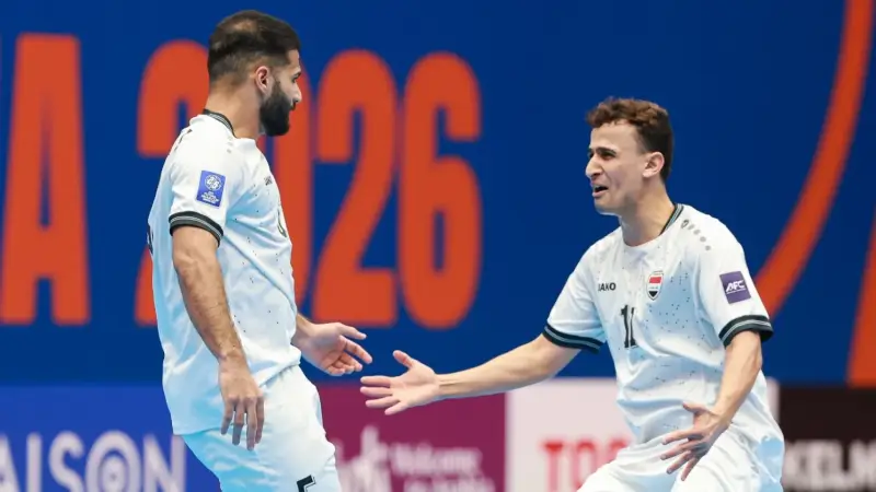 انطلاق نصف نهائي كأس آسيا للفوتسال 2026: القنوات الناقلة لمباراة العراق وإيران والموعد المرتقب