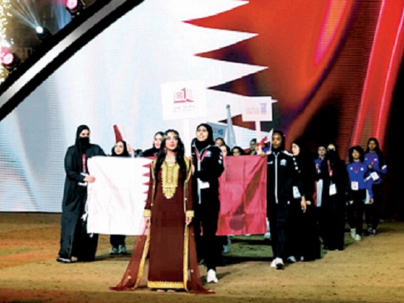 باقة من الحماس والتنافس في الإطلاق المميز للدورة الرياضية الخليجية الثانية لطالبات الجامعات ومؤسسات التعليم العالي