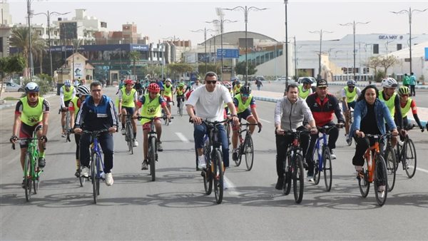 احتفالية فريدة على الكورنيش الجديد: تنظيم مهرجان السويس الأول للدراجات