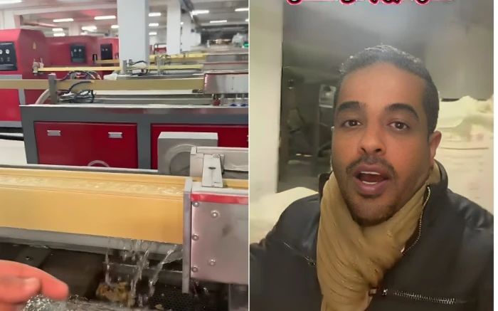 رحلة فنية: مستثمر في الديكور يكشف عن مراحل تصنيع أبواب الـ WPC والخشب من قلب مصنع صيني والسعر يثير الدهشة