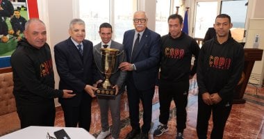 تكريم مميز لفريق الهوكي بنادي بورفؤاد على إنجازهم التاريخي في كأس أفريقيا