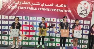“معجزة رياضية جديدة في كفر الشيخ”  روضة إبراهيم تتوج ببرونزية بطولة الجمهورية لتنس الطاولة