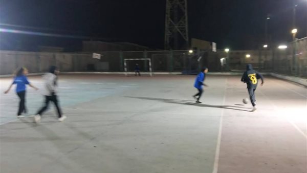 مواصلة صغيرات السويس للتدريبات في كرة القدم بمركز المثلث للتنمية الشبابية