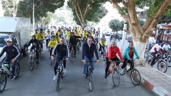 دراجتك لحياة أفضل تطلق ماراثون الدراجات بمشاركة محافظ قنا