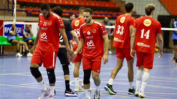 الأهلي يتربع على عرش المجموعة الأولى في دوري السوبر للكرة الطائرة رجال