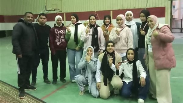 نجاح ملحوظ لبني سويف في بطولة الجمهورية لرفع الأثقال برأس البر