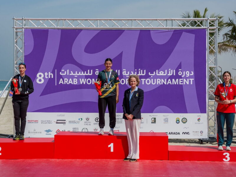نجمة التجديف المصرية سلمى بدور تتألق وتحقق الذهب في البطولة العربية للسيدات 2026