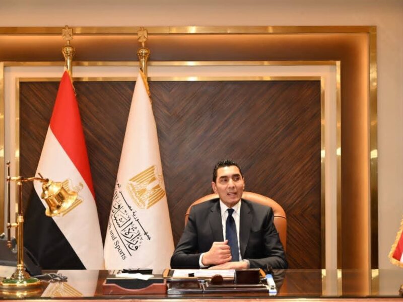 تهنئة الاتحاد المصري للميني فوتبول لجوهـر نبيل بمناسبة توليه وزارة الشباب والرياضة