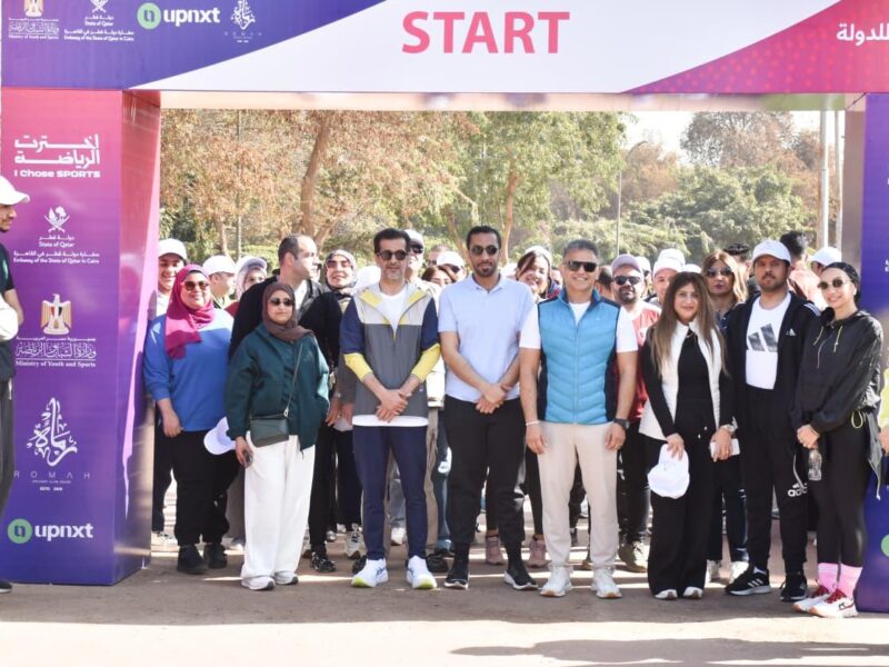 احتفال رياضي مميز من سفارة قطر بالقاهرة بمناسبة اليوم الرياضي للدولة