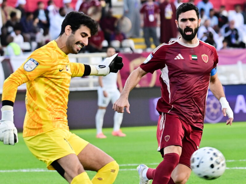 التعادل يحسم مواجهة الوحدة والبطائح في دوري أدنوك للمحترفين