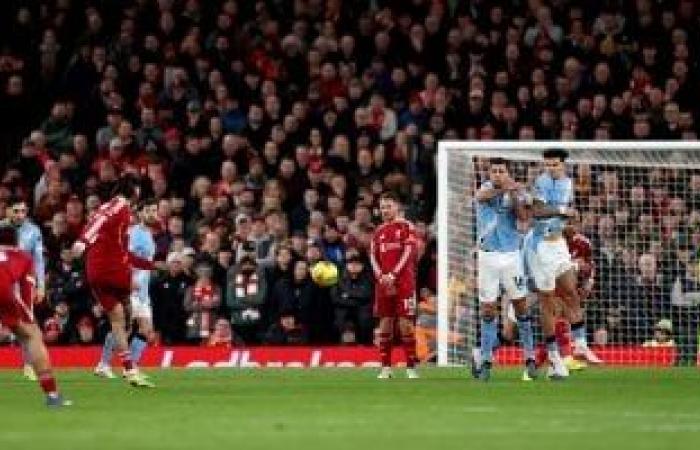 في رقم كارثي، ليفربول يتلقى ضربة قاسية بهزيمته أمام مانشستر سيتي