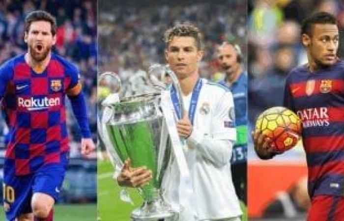 تألق أساطير الأهداف في دوري أبطال أوروبا.. رونالدو في الصدارة وميسي يحتل المركز الثالث