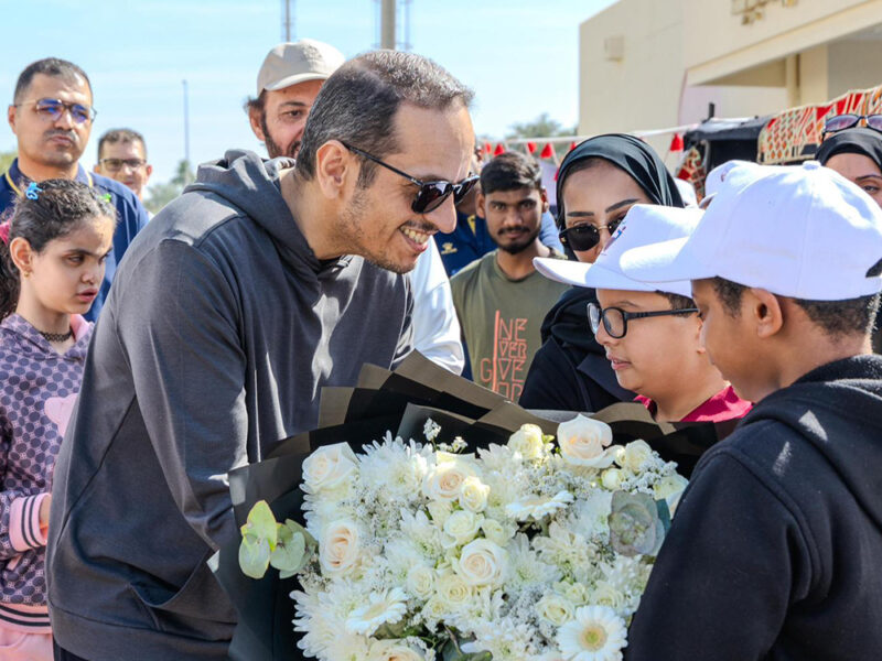 تحت شعار الرياضة توحدنا، رئيس مجلس الوزراء وزير الخارجية يشارك في الفعاليات الرياضية