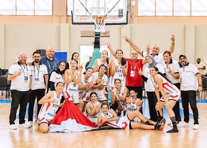 مصر تتألق في المجموعة الرابعة بكأس العالم لكرة السلة للناشئات تحت 17 عامًا