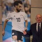 أبوريدة يجري اتصال هاتفي مع محمد صلاح للاطمئنان علي جاهزيته للمشاركة مع الفراعنة في كأس العالم