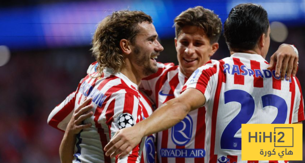 أتلتيكو مدريد بكامل نجومه أمام أرسنال