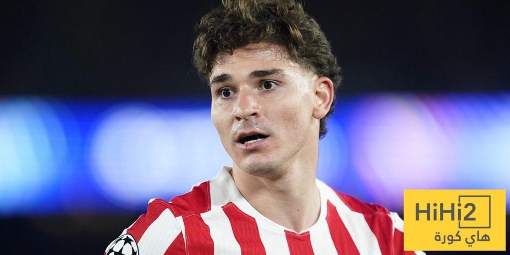 أرسنال منافس قوي لبرشلونة على صفقة ألفاريز