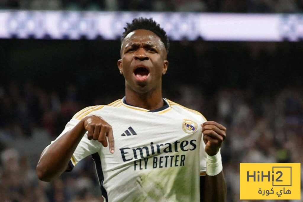 أرقام فينيسيوس مع الريال منذ بداية الموسم الماضي