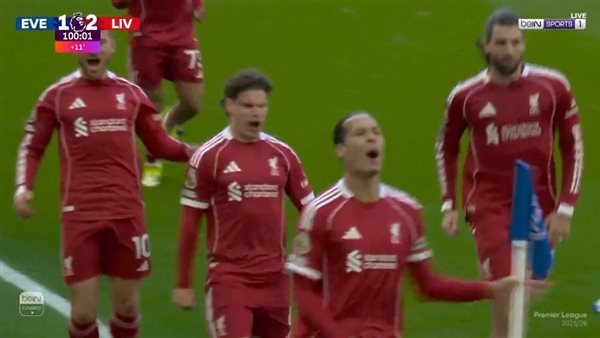 أهداف مباراة ليفربول وإيفرتون