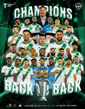 أهلي جدة بطلًا لـ دوري أبطال آسيا للنخبة للمرة الثانية على التوالي