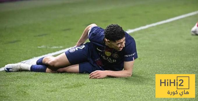 أول تعليق من حكيمي بعد اصابته