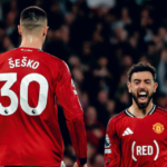 إحصائيات ساعة من مباراة مانشستر يونايتد وبرينتفورد