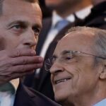 اجتماع بين بيريز والخليفي مع رئيس اليويفا في مدريد