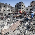 استشهاد فلسطينيين بقصف مسيّرة في مدينة غزة وإصابة شاب شمال القدس