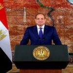 الرئيس السيسي يوجه أسمى آيات الإجلال والتقدير لقواتنا المسلحة الباسلة والشرطة المدنية