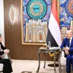 الرئيس العليمي يدعو المجتمع الدولي للتنسيق والانتقال من إدارة الأزمة” إلى ”إنهاء التهديد” الحوثي