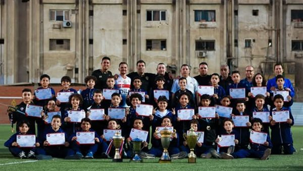 الزمالك يحتفي بأبطال البراعم بعد التتويج بدوري القاهرة