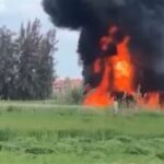 السيطرة على حريق داخل جرن قمح بأبو مناع بحري في دشنا بقنا